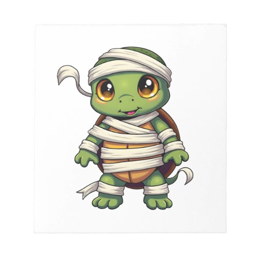 Mummy Turtle Notizblock (Vorderseite)