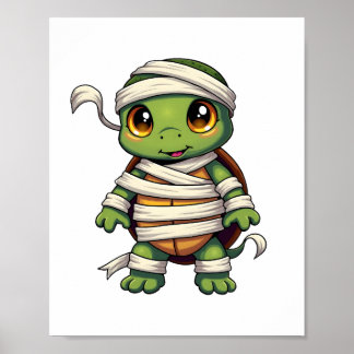 Mummy Turtle Poster