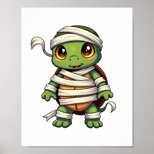 Mummy Turtle Poster (Vorne)