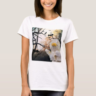 Mummy und Fledermäuse Halloween T-Shirt