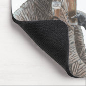 Mummy und Werewolf trinken Bier Cheers Mouse Pad Mousepad (Ecke)