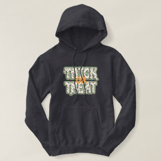 Mummy-Wrap-„Süßes oder Saures“-Halloween-Hoodie Hoodie