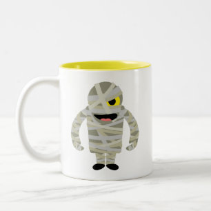 Mummy Zombie Halloween Zweifarbige Tasse