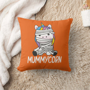 Mummycorn Unicorn Mummy Halloween Kostüm Kissen