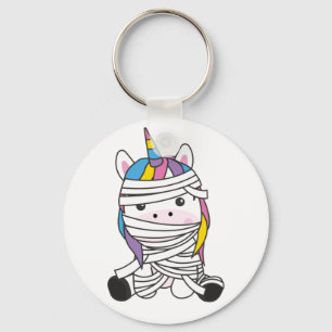 Mummycorn Unicorn Mummy Halloween Schlüsselanhänge Schlüsselanhänger