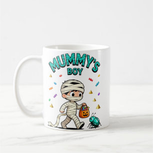 🎃 Mummy's Boy Halloween Fun Kaffeetasse
