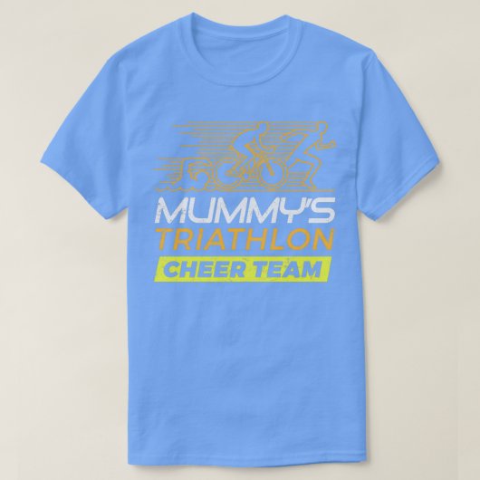 Mummys Cheer Team Triathlon T-Shirt (Design vorne)