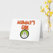 Mummy's Girl T - Shirt and Gifts Karte (Gelbe Blume)