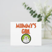 Mummy's Girl T - Shirt and Gifts Postkarte (Stehend Vorderseite)