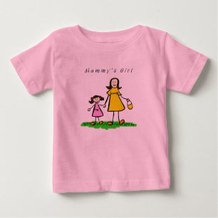 Mummy's Girl T-Shirt (Braunhaarige)