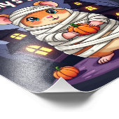 Mummy's kleines Monster Fotodruck (Ecke)