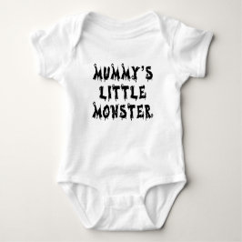 Mummy's Little Monster Baby Halloween Baby Strampler