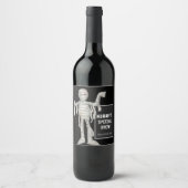 Mummy's Special Brew Halloween-Party Weinetikett (Vorderseite)