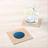 Mum's Brew Blue Square Untersetzer (Vor Ort)