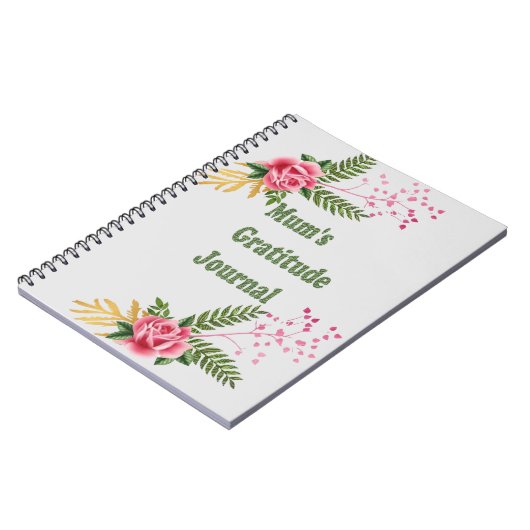 Mums Gratitude Journal Notizblock (Linke Seite)