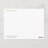 Mums Shadows Postkarte (Rückseite)