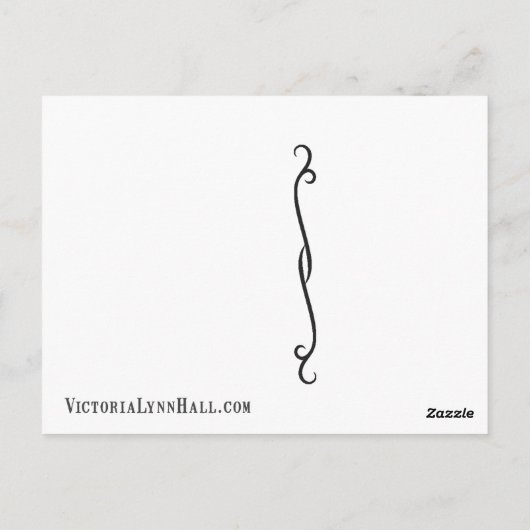 Mums Vintage Art Postkarte (Rückseite)