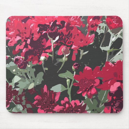 "Mums" von Corps Xquis MousePad (Vorne)