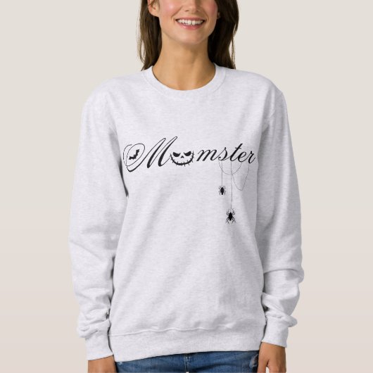 Mumster Halloween Mum Monster-Design Sweatshirt (Vorderseite)