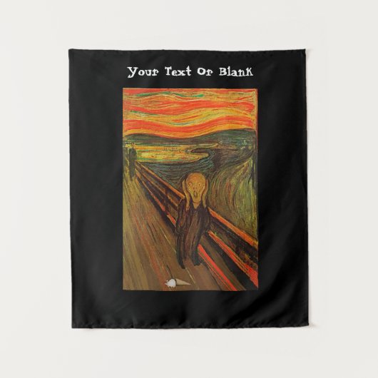 Munch - Das Eis-Scream Wandteppich (Vorderseite)