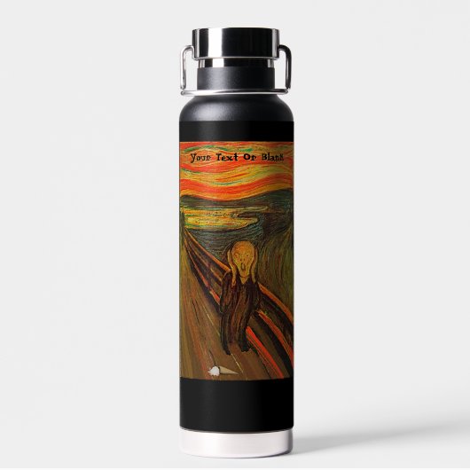 Munch - Der Eisschrecken Trinkflasche (Rückseite)