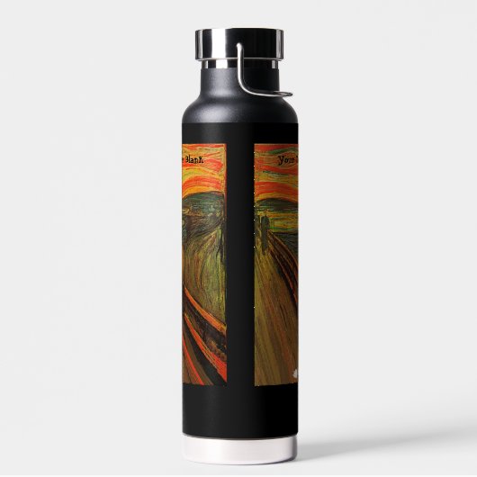 Munch - Der Eisschrecken Trinkflasche (Links)