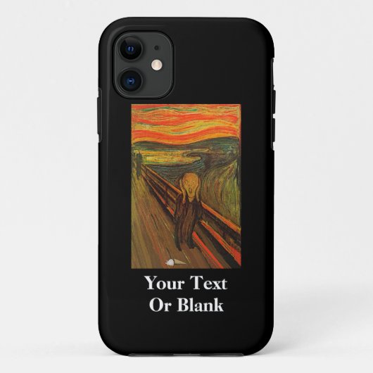 Munch - Der Eisschrei Case-Mate iPhone Hülle (Rückseite)