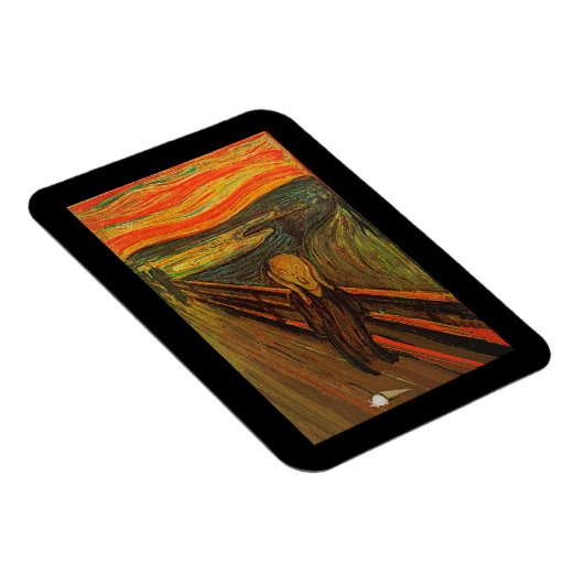 Munch - Der Eisschrei Magnet (Rechte Seite)