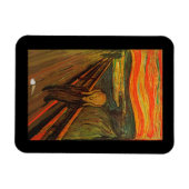 Munch - Der Eisschrei Magnet (Horizontal)