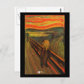 Munch - Der Eisschrei Postkarte (Vorne/Hinten)
