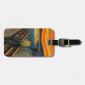 Munch der Schrei-Gepäckmarke Gepäckanhänger (Vorderseite horizontal)