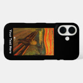 Munch - iPhone Case mit dem Eisschrei (Rückseite (Horizontal))