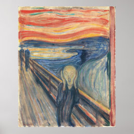 Munch ist der Schrei Poster