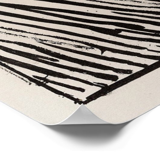 Munch ist der Schrei Poster (Ecke)