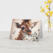 Munch Karte (Gelbe Blume)