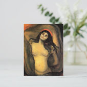 Munch Madonna Postkarte (Stehend Vorderseite)