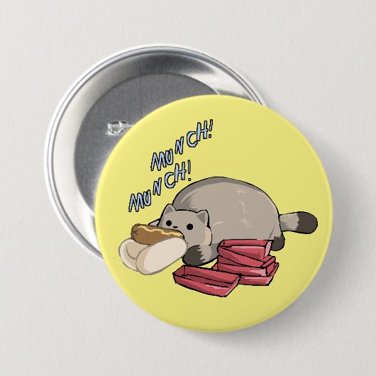 Munch Munch! Button (Vorne & Hinten)
