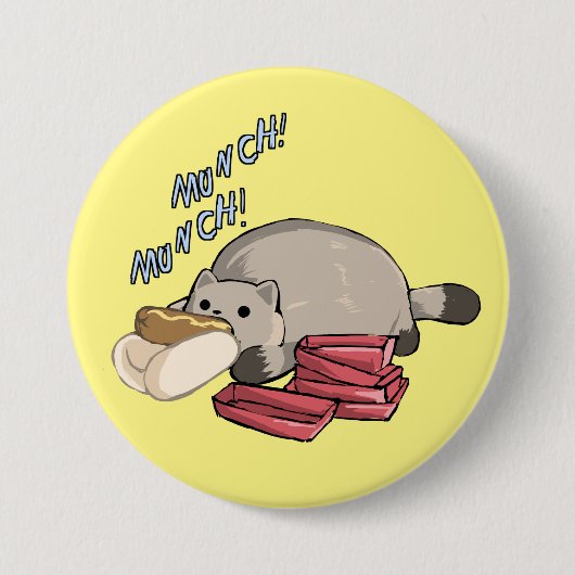 Munch Munch! Button (Vorderseite)