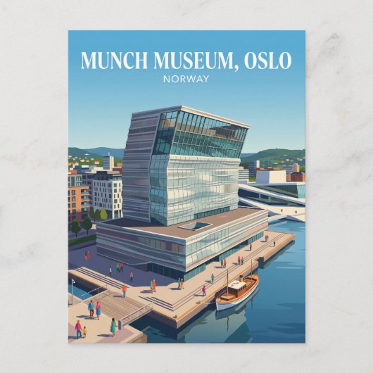 Munch-Museum, Oslo, Norwegen Norwegen Postkarte (Vorderseite)