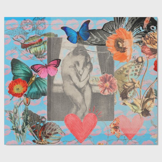 MUNCH Packpapier Collage Valentine's Day (Flach)