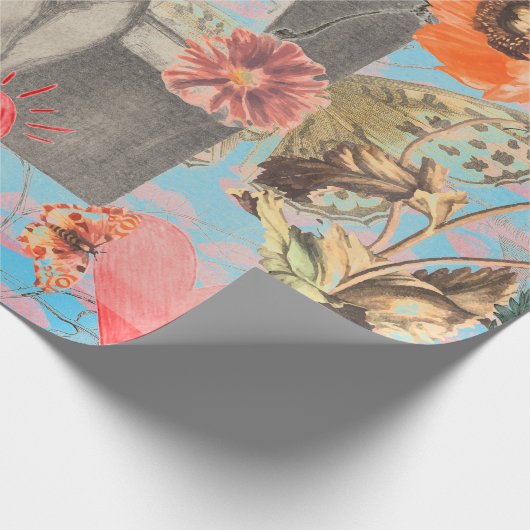 MUNCH Packpapier Collage Valentine's Day (Ecke)