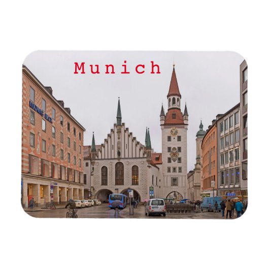 München # 18 magnet (Horizontal)