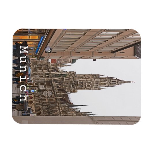 München # 23 magnet (Horizontal)