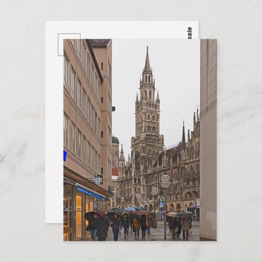 München # 23 postkarte (Vorne/Hinten)