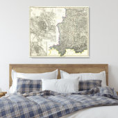 München, Augsburg, Bayern Leinwanddruck (Insitu (Schlafzimmer))