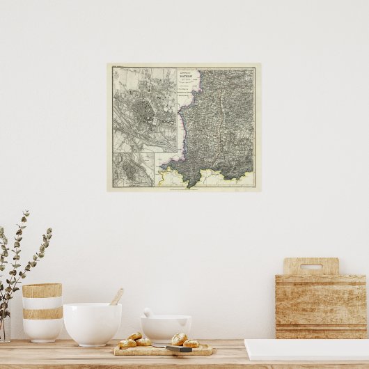 München, Augsburg, Bayern Poster (Küche)