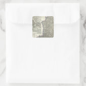München, Augsburg, Bayern Quadratischer Aufkleber (Tasche)