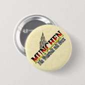München Bayern Deutschland Button (Vorne & Hinten)
