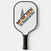 München Bayern Deutschland Pickleball Schläger (Rückseite)