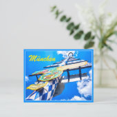 München Bayern Deutschland Reisen Postkarte (Stehend Vorderseite)
